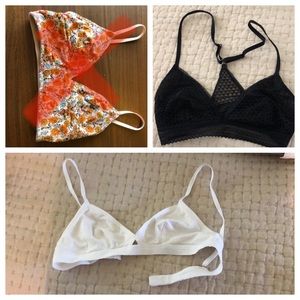 LOT of 2 madewell bralettes